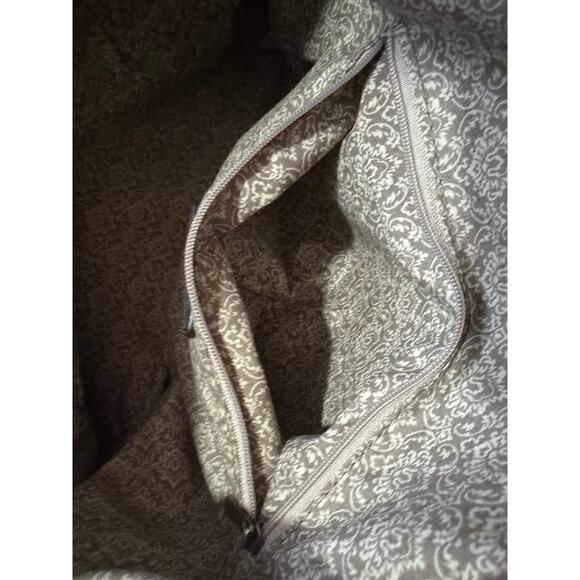 Joy Susan | Black Distressed Vegan Leather Large Crossbody Bag - Picture 10 of 11